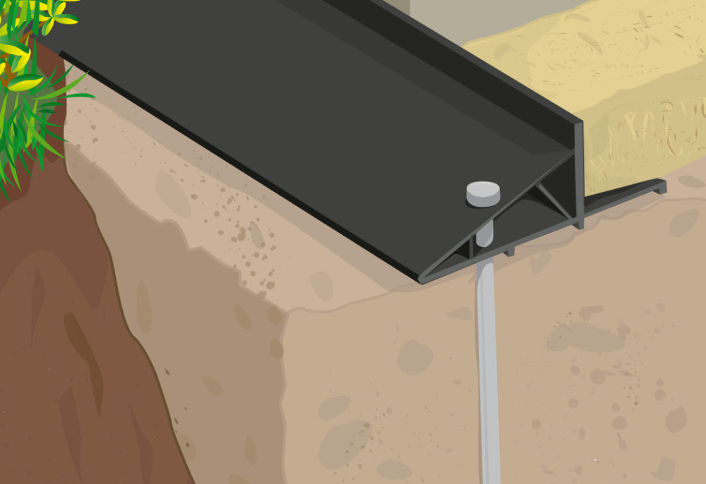 PAVE EDGE® - Die Randschiene für den perfekten Randabschluss